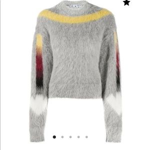 Off-White Arrow Brush Crewneck